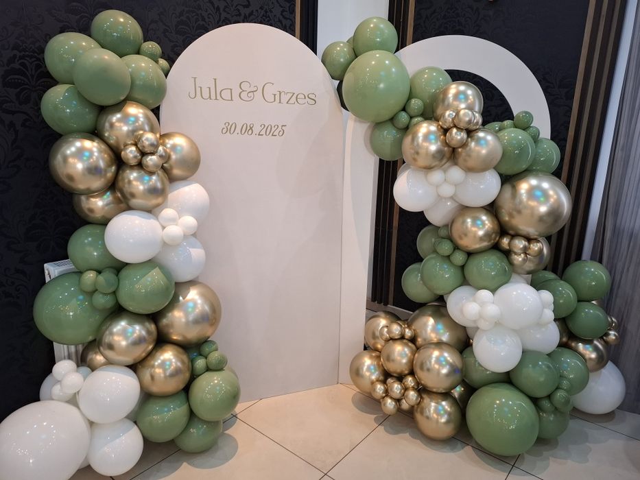 Ścianki balonowe, dekoracje okolicznościowe