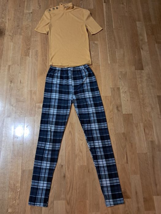 Komplet damski spodnie + golf