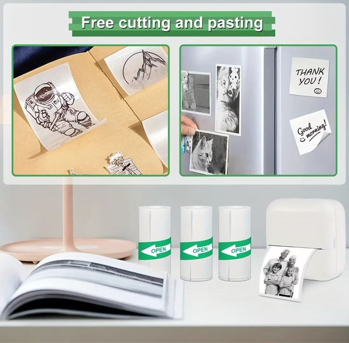 Термопапір для Mini printer 9 рулонів