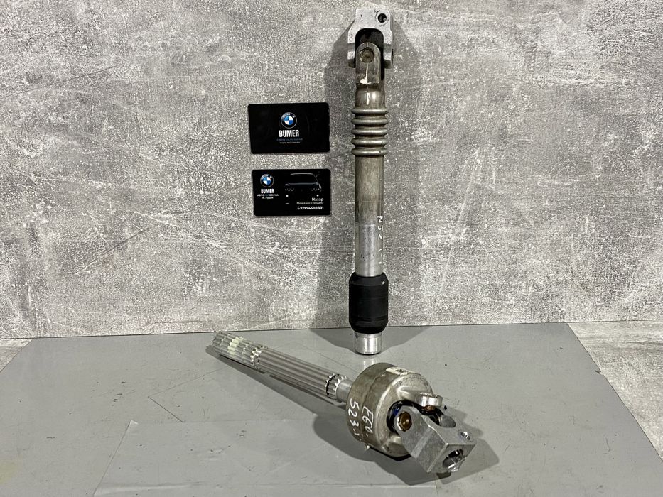 Рульовий Карданчик BMW E60 E61 Кардан руля БМВ Е60 Е61 Хрестовина Вал