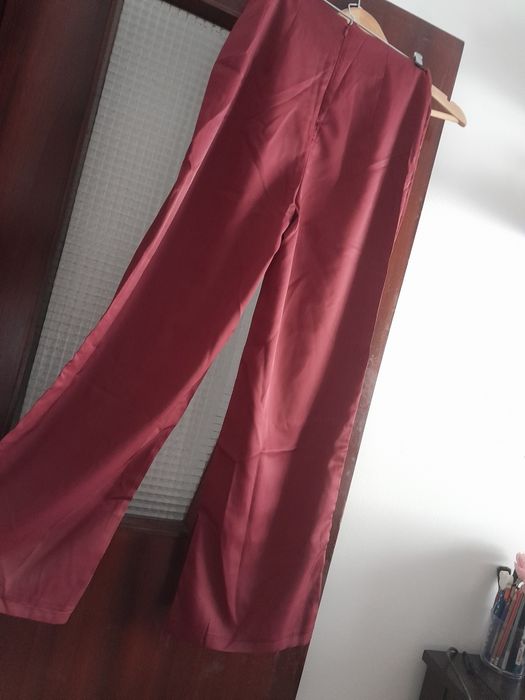 COMO NOVAS - Calças vermelhas