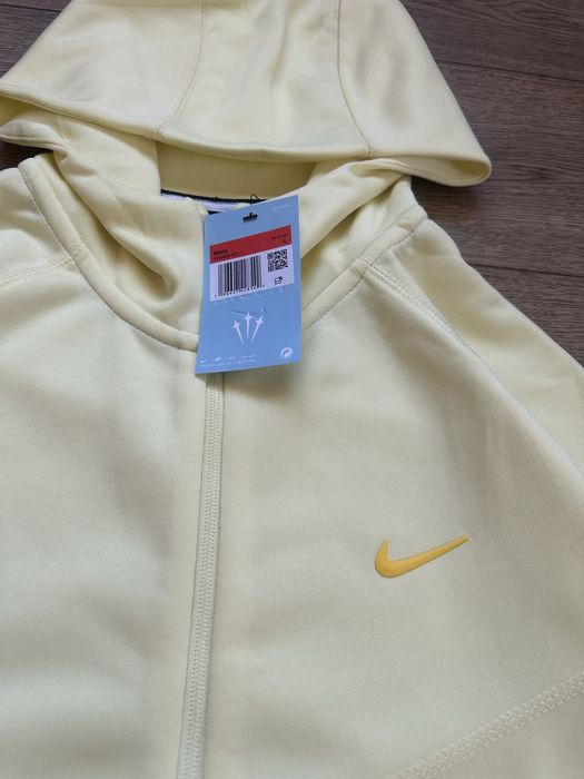 РОЗПРОДАЖ‼️ ЖОВТА Кофта Nocta Nike Tech Fleece Найк теч флис нокта