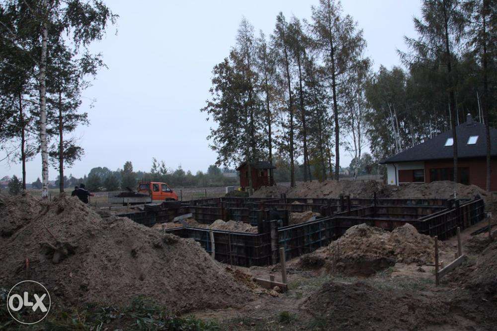 Fundamenty- szybko, profesjonalnie. Gwarancja jakości