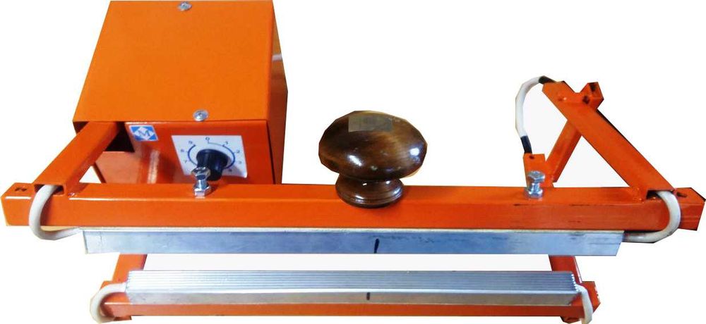 Настольный запайщик пакетов еврошов. Запайщик реторт пакетов.