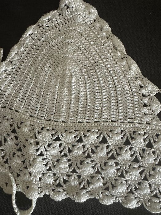 Top szydełkowy handmade bikini boho S/M