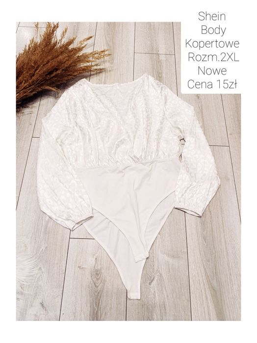 Body białe Shein rozmiar 2XL nowe
