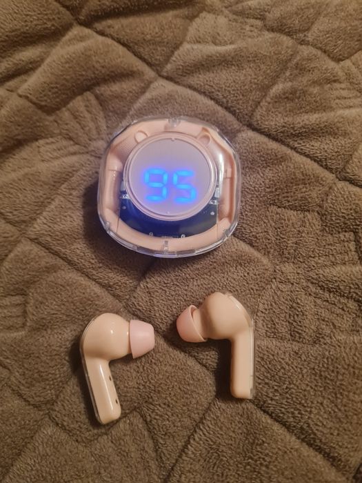 Наушніки по блютузу нові.