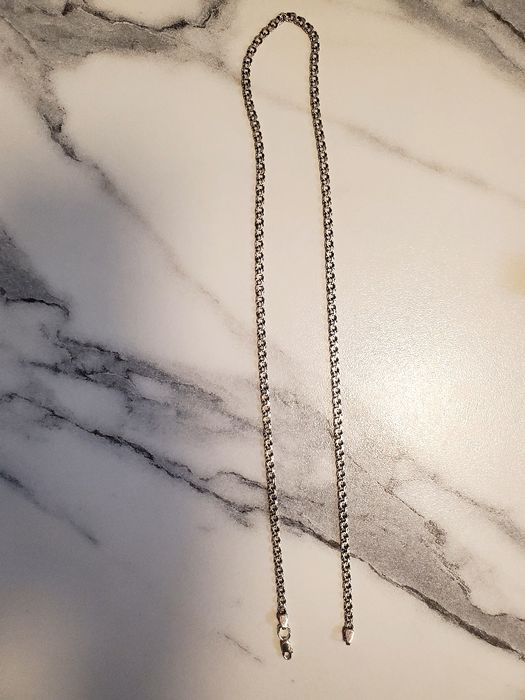 Цепочки бисмарк 925 проба 4-4.5 мм