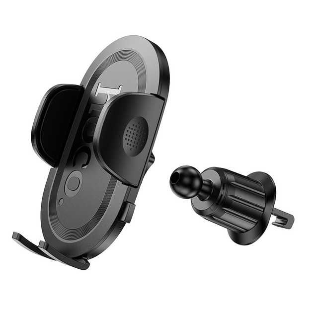 Держатель для телефона в машину в воздуховод HOCO H53 Черный