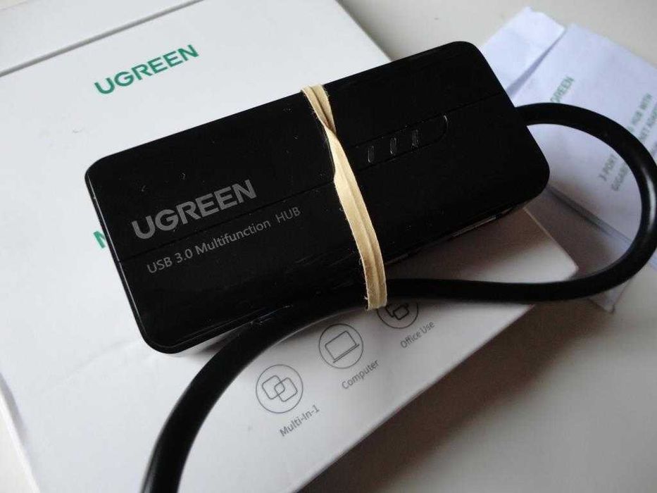 Hub Ugreen USB 3.0 - Ethernet RJ45