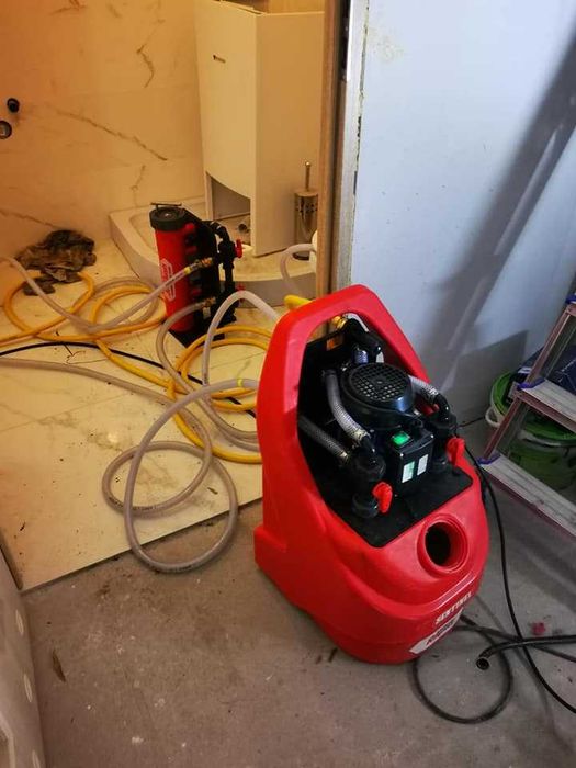Chemiczne płukanie/czyszczenie instalacji grzewczych, kotłów