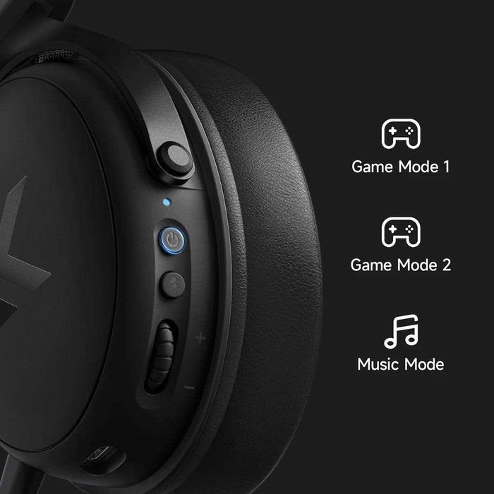 ГАРАНТІЯ‼️ Mchose V9 Pro Black бездротові геймерські навушники HiFI