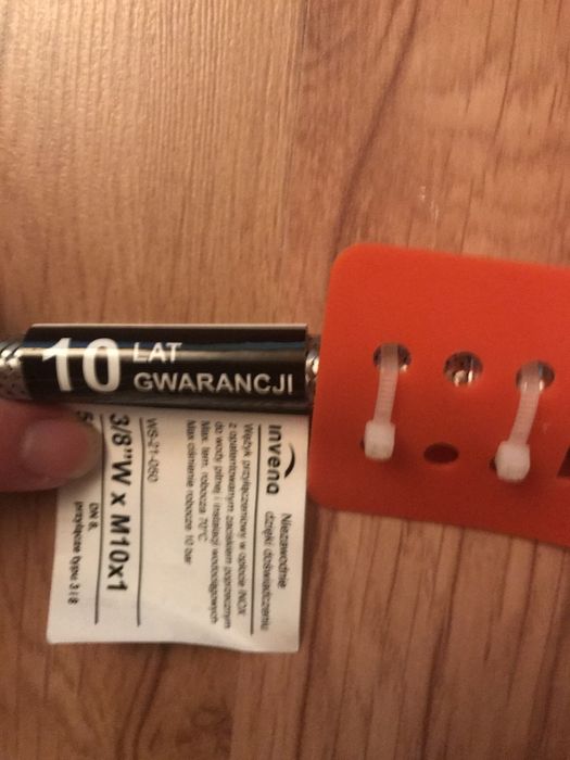 Wężyki do baterii nowe