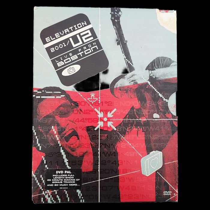 Lote 3 dvd's música U2