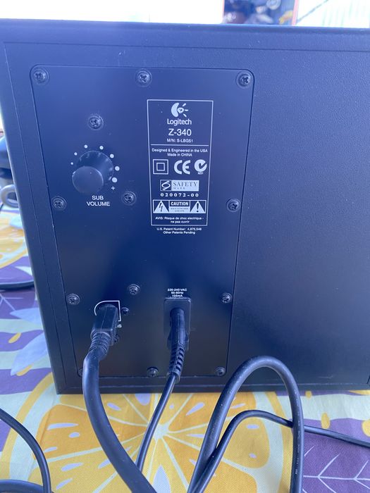 Logitech Z-340 glosniki