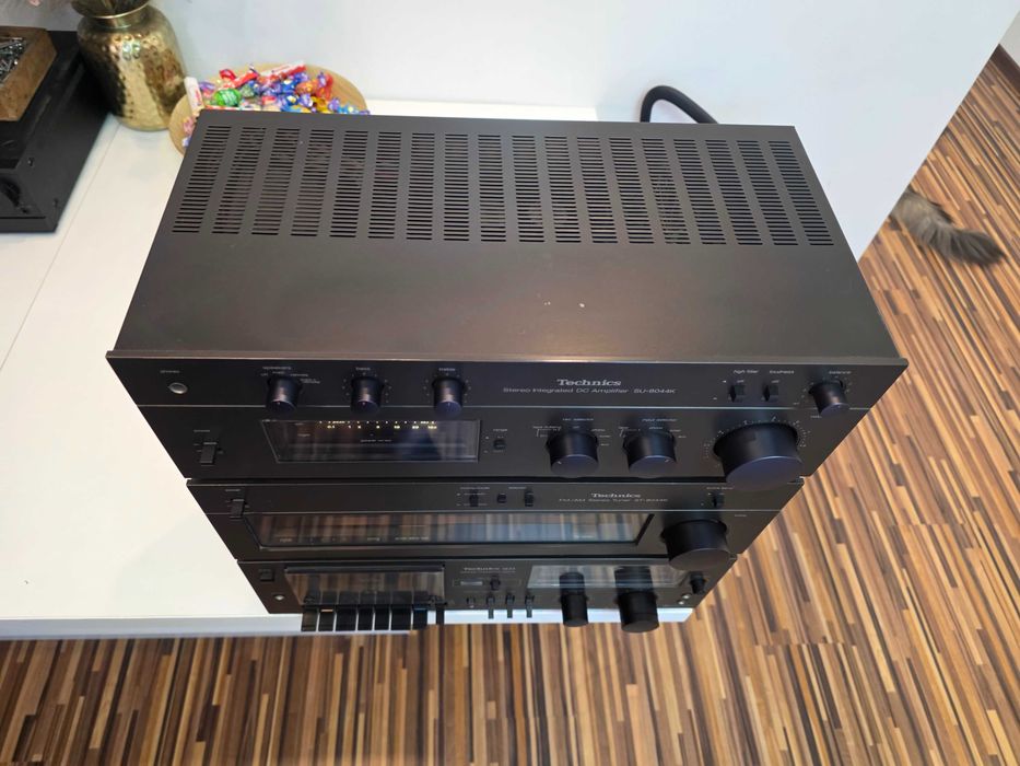 Zestaw Vintage Technics:  SU-8044K + Tuner ST-8044K + Deck RS-M33