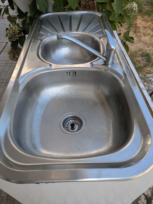 Lava louça duplo em inox