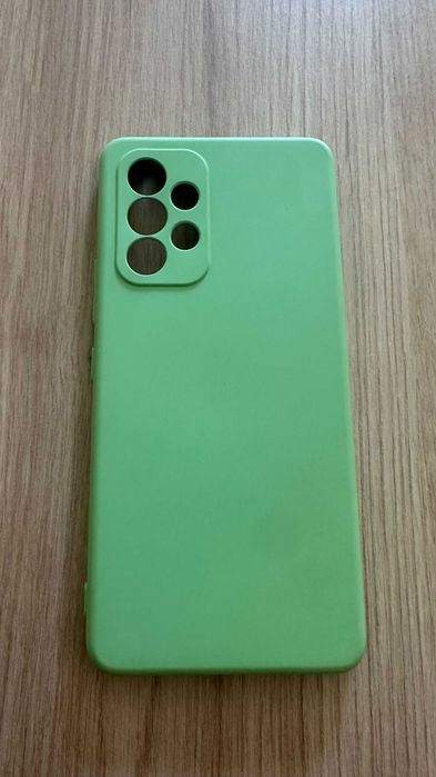 ETUI do Samsunga A53 plecki zielone matowe jak NOWE!