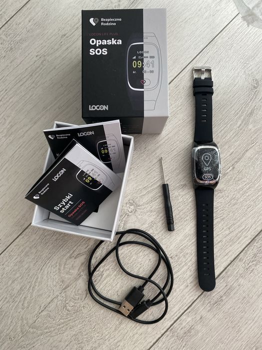Opaska SOS locon zegarek