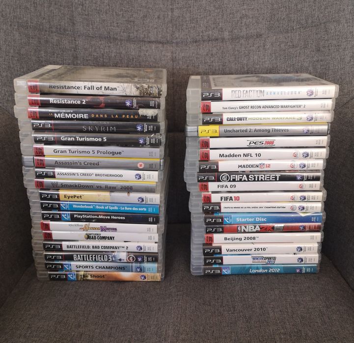 Conjunto de 35 jogos para PS3