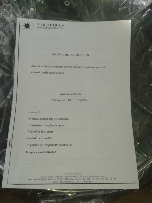 Frigideira elétrica para pizzas
