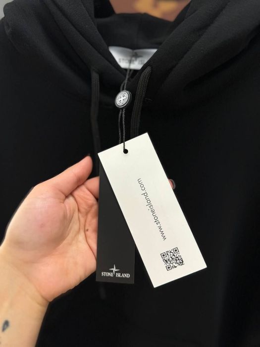 ЦЕНА БЫЛА 3400! Мужской спортивный костюм Stone Island черный на флисе