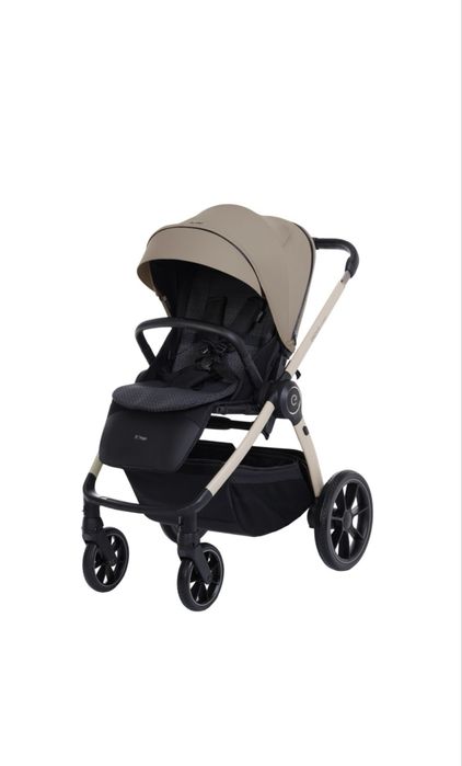 Коляска Espiro Yoga 2025 бежевая на светлой раме