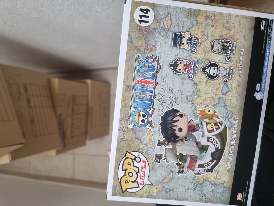 Luffy With Thousand Sunny Funko Pop