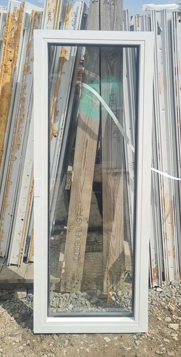 OKNA Używane 49x136 OKNO Fix KacprzaK Plastikowe Lider Okna OLX Orzech