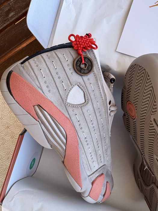 Desconto - Clot x Air Jordan 14 Low Terracota