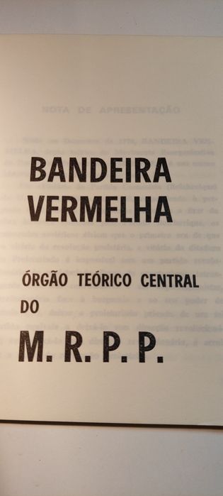 MRPP, Bandeira Vermelha (Órgão Teórico Central do M. R. P. P.) | 1974