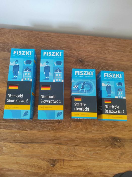 Zestaw Fiszek język niemiecki