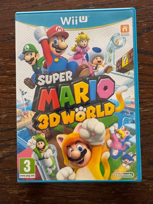 Jogo Wii U - Super Mario 3D World