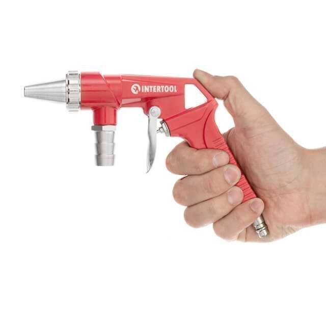 Піскоструминний пістолет INTERTOOL PT-0706, пневматический пескоструй