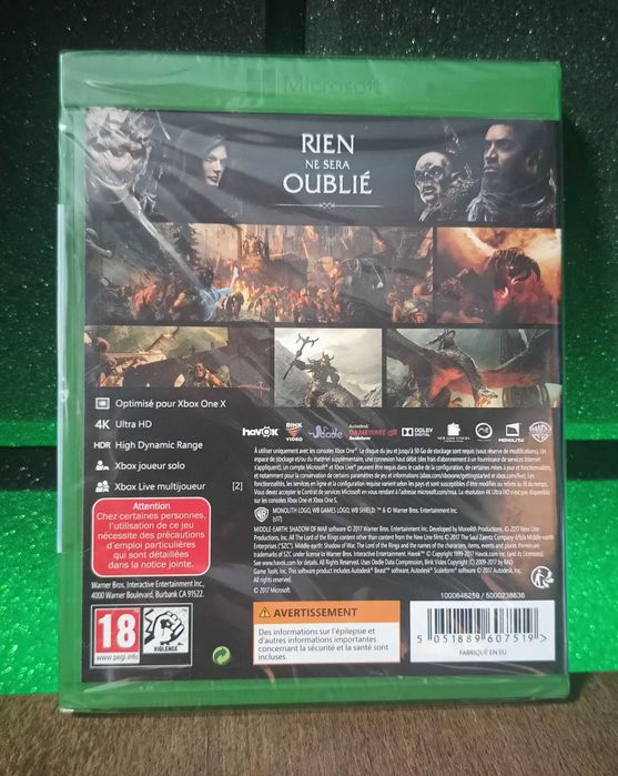 Śródziemie: Cień Wojny Xbox One S / Series X - znakomita gra akcji PL