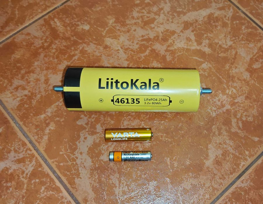 LiitoKala LiFePO4 3.2v 25Ah - литий-железо-фосфатный аккумул. 46160