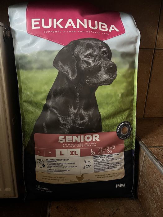 Karma dla psa Eukanuba Premium Nutrition Senior Large Giant Breed