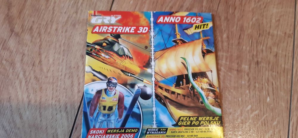 Stare gry na komputer retro , anno 1602 i airstrike 3d