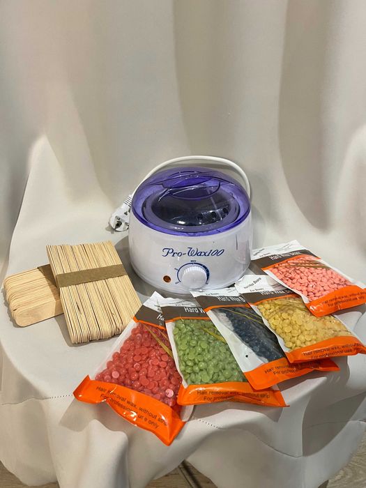 Zestaw Podgrzewacz do wosku Pro Wax 100W wosk szpatułki