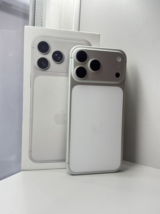 Заголовок: iPhone 17 Pro Max 256GB White (АКБ 100%)