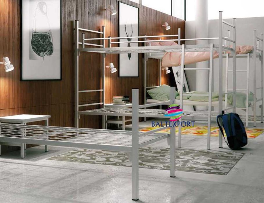 Cama Beliche 2 c/Estrado em rede Soldado Pintado Epoxy Material Novo