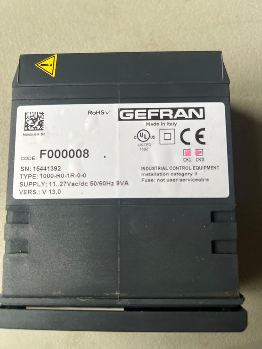 Regulator temperatury Gefran 1000