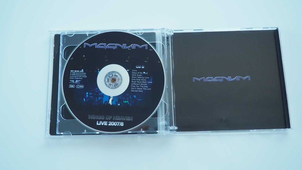 MAGNUM – Wings Of Heaven Live 2007/8   2×CD, Album • 2008 • Steamhammer / SPV • SPV 98702 2CD Stan: NM‑ / NM‑