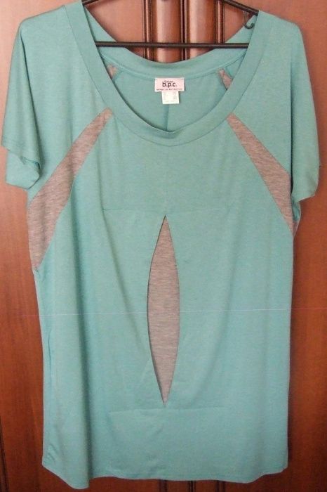 Bluzka rękaw kimono wstawki 40/42