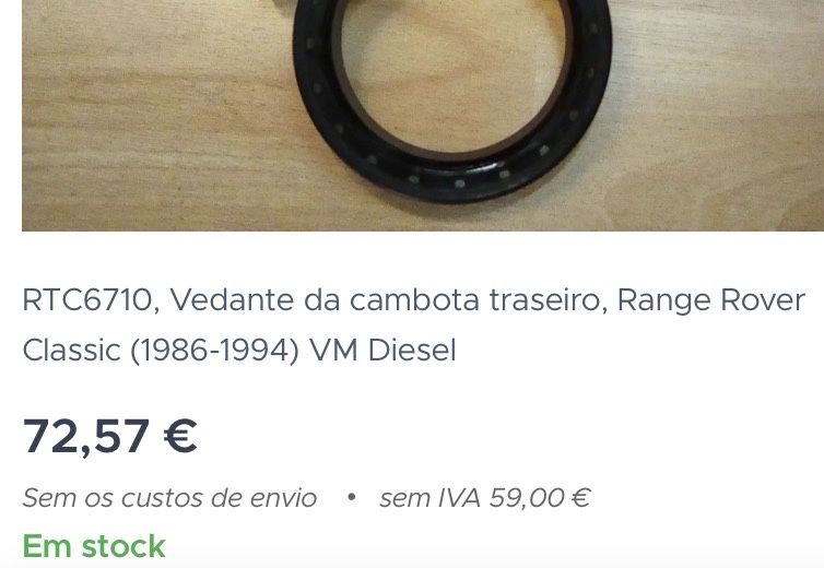 Retentor de cambota VM Corteco RTC6710