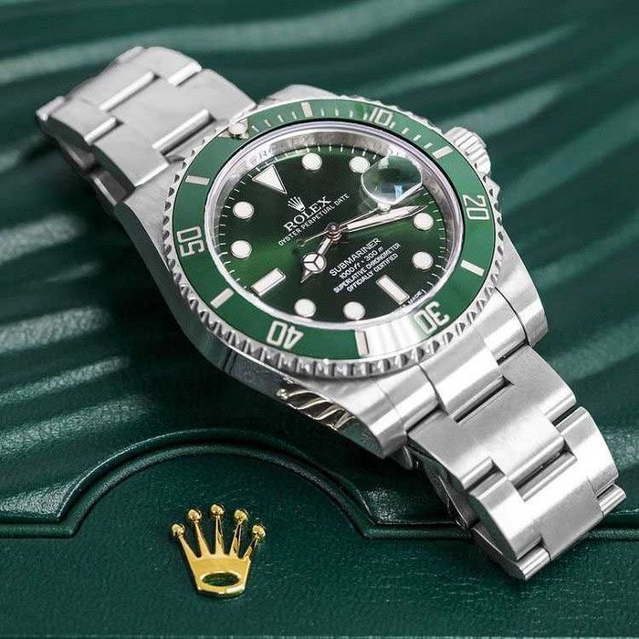 Мужские механические часы Rolex Submariner Hulk