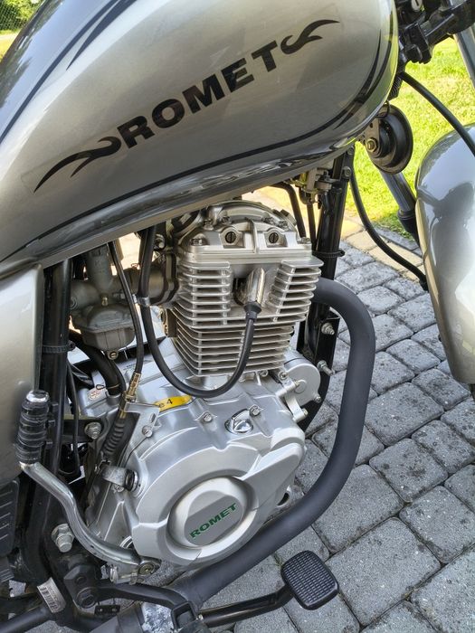 Motocykl Romet soft chopper 125