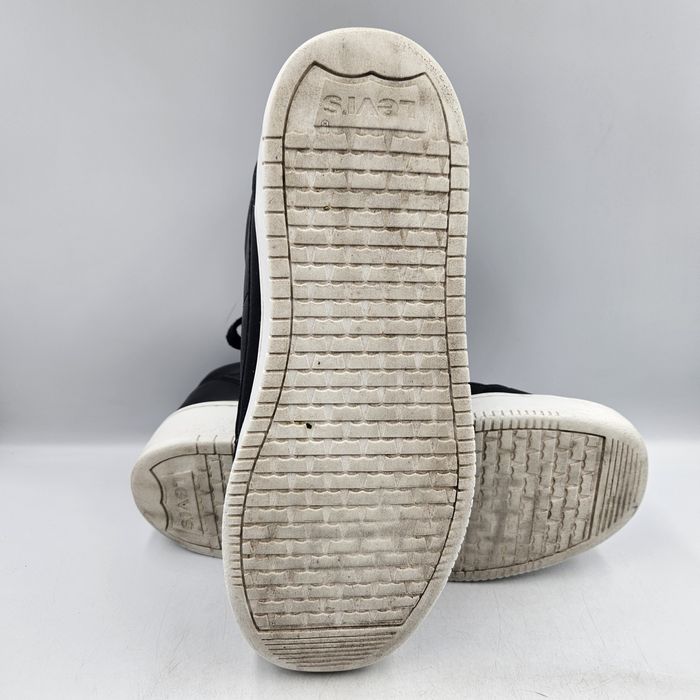 Buty Sportowe Sneakersy Męskie Levi's Czarne Rozmiar 40