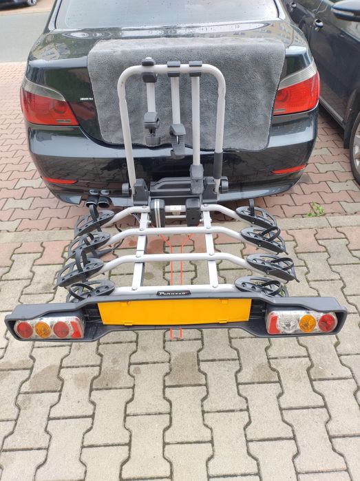 Peruzzo Parma 4 bagażnik rowerowy na hak na 4 rowery. Uchylny .