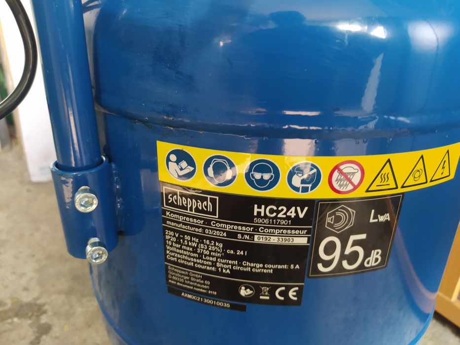Sprzedam kompresor Scheppach HC24V